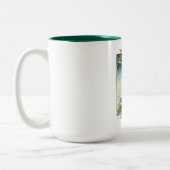 Het Velveteen-konijn - Mok met twee tinten (Links)