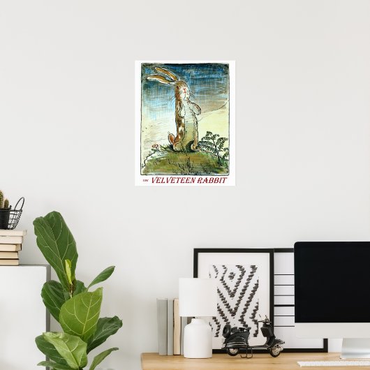 Het Velveteen-konijn - Poster (Thuiskantoor)