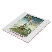 Het Velveteen konijn van Margery Williams Tegeltje (Zijkant)