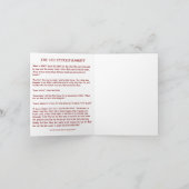 Het Velveteen konijn - Wat is er echt? - Notecard Notitiekaartje (Binnen)