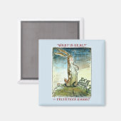 Het Velveteen Rabbit Magnet (Voorkant / Achterkant)