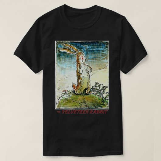 Het Velveteen Rabbit - Margery Williams T-shirt (Design voorkant)