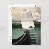 Het Venetiaanse Briefkaart van de Gondel (Voorkant / Achterkant)