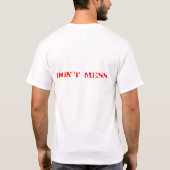 Het Vengenace-plein T-shirt (Achterkant)