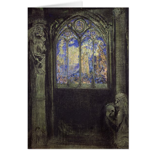 Het venster Glas in lood, 1904 (Voorkant)