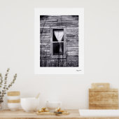 Het venster poster (Keuken)