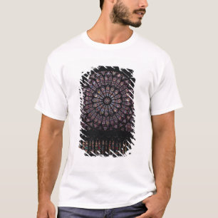 Het venster roos van het Noordtransept dat de Maag T-shirt