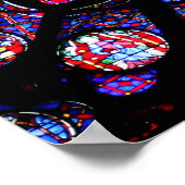 Het venster Roos van het Poster Notre Dame (Hoek)