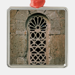 Het venster tracery, van Basilica San Juan Metalen Ornament