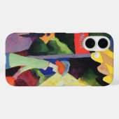 Het Venster van de mode door Augustus Macke, Fauv Case-Mate iPhone Case (Achterkant (horizontaal))