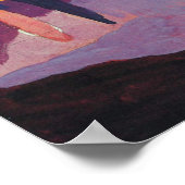 Het Venster van de mode door Augustus Macke,  Fauv Poster (Hoek)