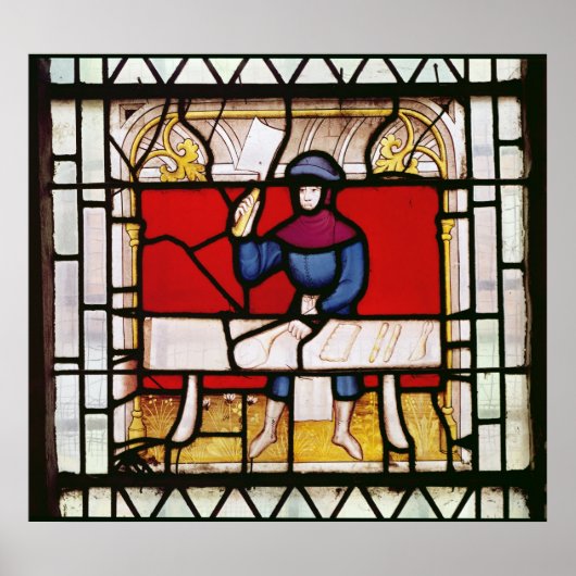 Het venster van de slager poster (Voorkant)