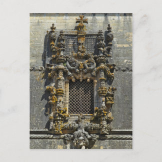 Het Venster van het Hoofdstuk in Tomar. Portugal Briefkaart