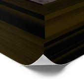 Het venstergastheer van de Fake in Bossen Hallowee Poster (Hoek)