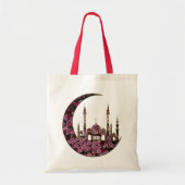 Het ventilatorkoppel op de maan tote bag (Voorkant)