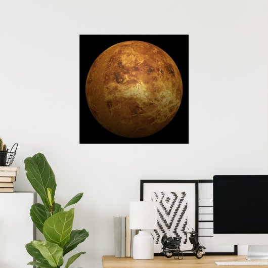 Het Venus-effect van de planeet - 3D Poster (Thuiskantoor)