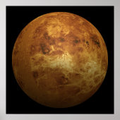 Het Venus-effect van de planeet - 3D Poster (Voorkant)