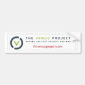 Het Venus-project Bumpersticker (Voorkant)