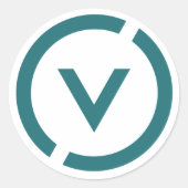 Het Venus-project Ronde Sticker (Voorkant)