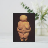 Het Venus Willendorf, vruchtbaarheidssymbool Briefkaart (Staand voorkant)