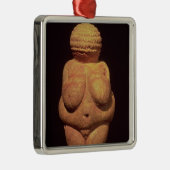 Het Venus Willendorf, vruchtbaarheidssymbool Metalen Ornament (Rechts)