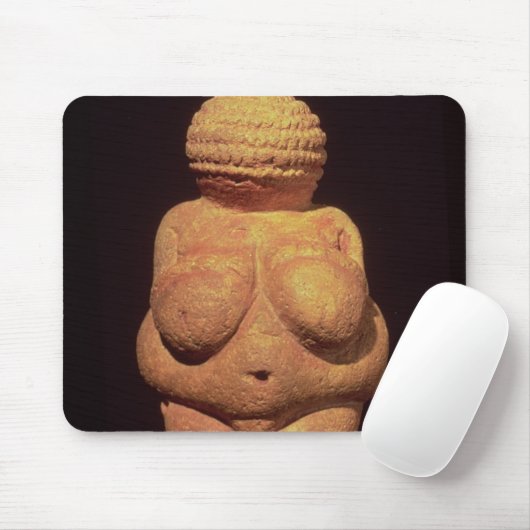Het Venus Willendorf, vruchtbaarheidssymbool Muismat (Met muis)