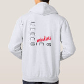 Het veranderen Mindsets Man's gekookt Sweatshirt (Achterkant)
