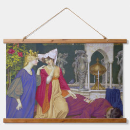 Het veranderen van de brief 1908 door Joseph Edwar Hangend Wandkleed