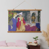 Het veranderen van de brief 1908 door Joseph Edwar Hangend Wandkleed (Slaapkamer)