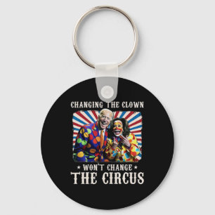 Het veranderen van de clown zal de circus Kamala n Sleutelhanger