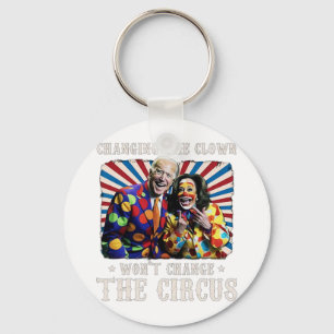 Het veranderen van de clown zal het circus Kamala Sleutelhanger