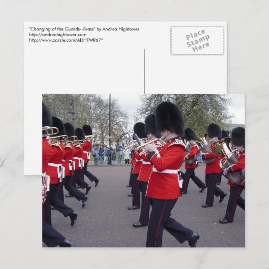 Het veranderen van de Gidsen-Raas Briefkaart (Voorkant / Achterkant)