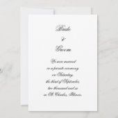 Het veranderen van het Marriage van Leaves / de Aa Aankondiging (Achterkant)