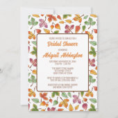 Het veranderen verlaat Herfst Vrijgezellenfeest Kaart (Voorkant)