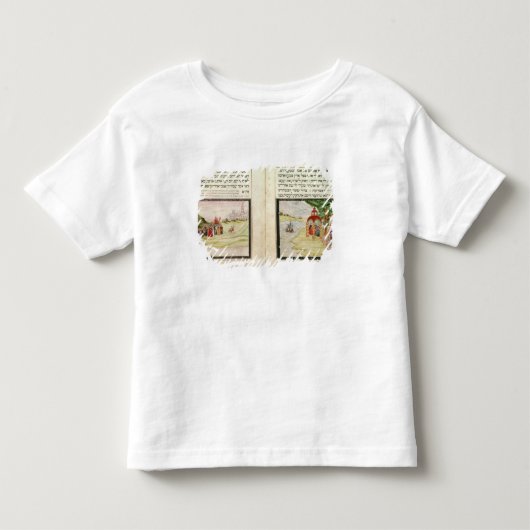 Het verbannen van Hagar en Ishmael Kinder Shirts (Voorkant)