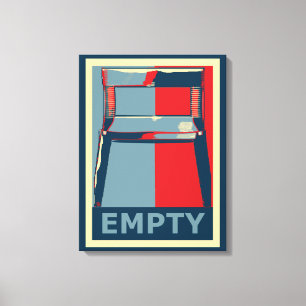 Het verbazen van de president Obama Funny Politica Canvas Afdruk