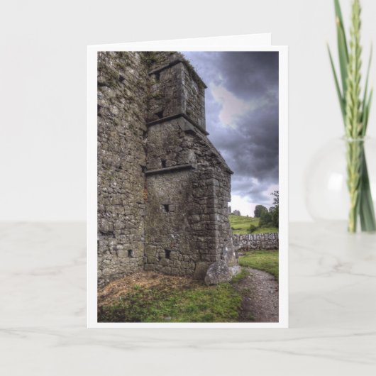 Het verbergen bij de Abdij Kaart (Voorkant)