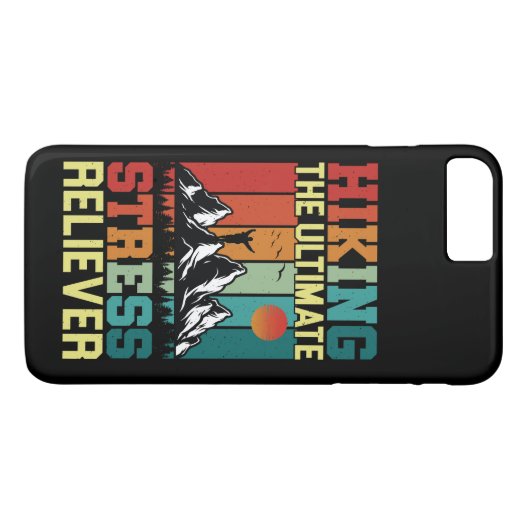HET VERBERGEN VAN DE ULTIEME STRESS RELIEVER, Hike Case-Mate iPhone Case (Achterkant (Horizontaal))