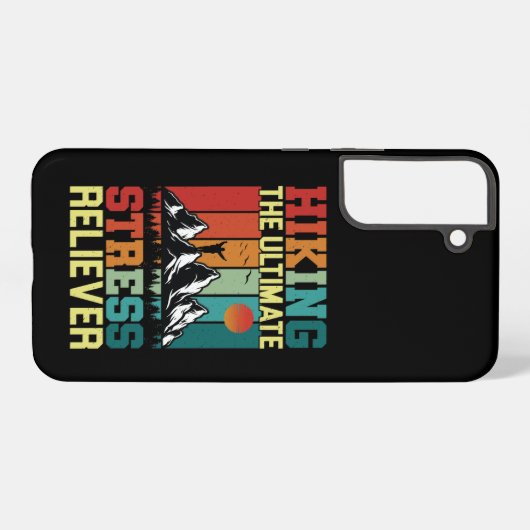 HET VERBERGEN VAN DE ULTIEME STRESS RELIEVER, Hike Samsung Galaxy Hoesje (Achterkant horizontaal)