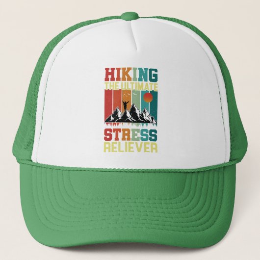 HET VERBERGEN VAN DE ULTIEME STRESS RELIEVER, Hike Trucker Pet (Voorkant)