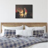 Het verbeterde concert, of de prijs van canvas afdruk (Insitu (Slaapkamer))