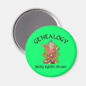 Het verbinden samen het Verleden Magneet (Voorkant / Achterkant)