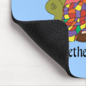 Het verbinden samen het Verleden Muismat (Hoek)