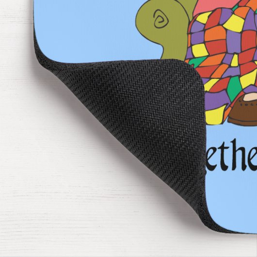 Het verbinden samen het Verleden Muismat (Hoek)