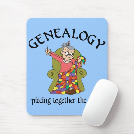 Het verbinden samen het Verleden Muismat (Met muis)