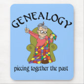 Het verbinden samen het Verleden Muismat (Voorkant)