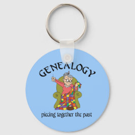 Het verbinden samen het Verleden Sleutelhanger