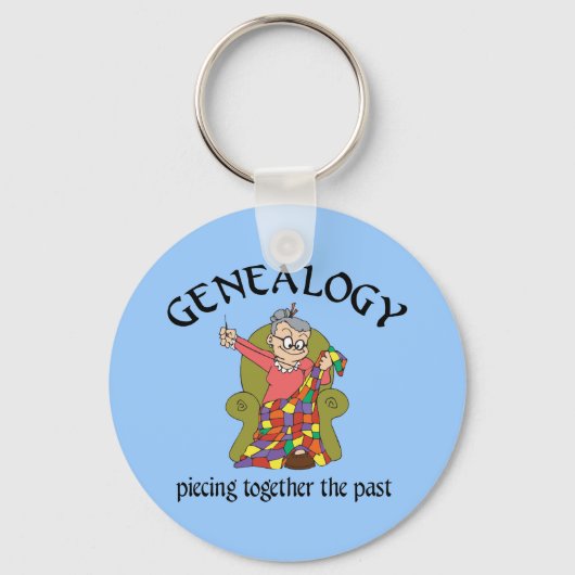 Het verbinden samen het Verleden Sleutelhanger (Voorkant)