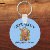 Het verbinden samen het Verleden Sleutelhanger (Voorkant)