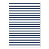 Het verbinden van de Knot Rope Heart Nautical Navy Kaart (Achterkant)